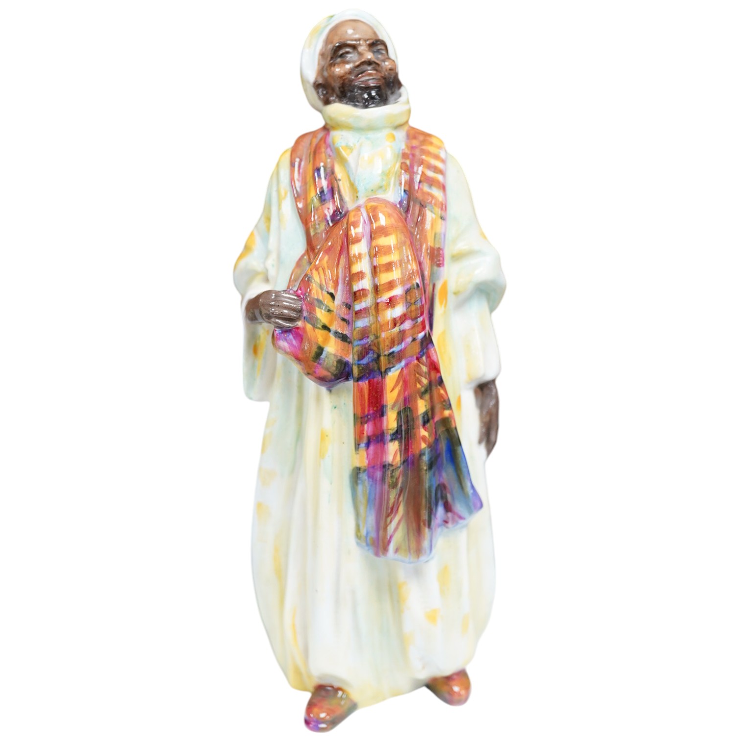 A Royal Doulton figure, The Emir, HN1605. Condition - fine crazing to glaze